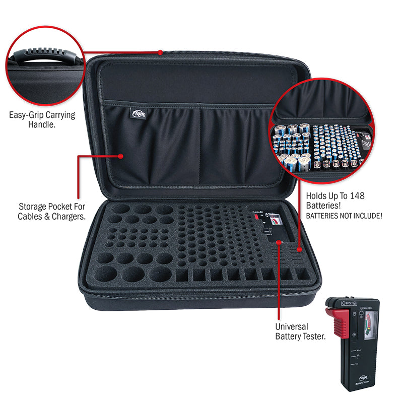 Flipo Battery Storage Case - Large