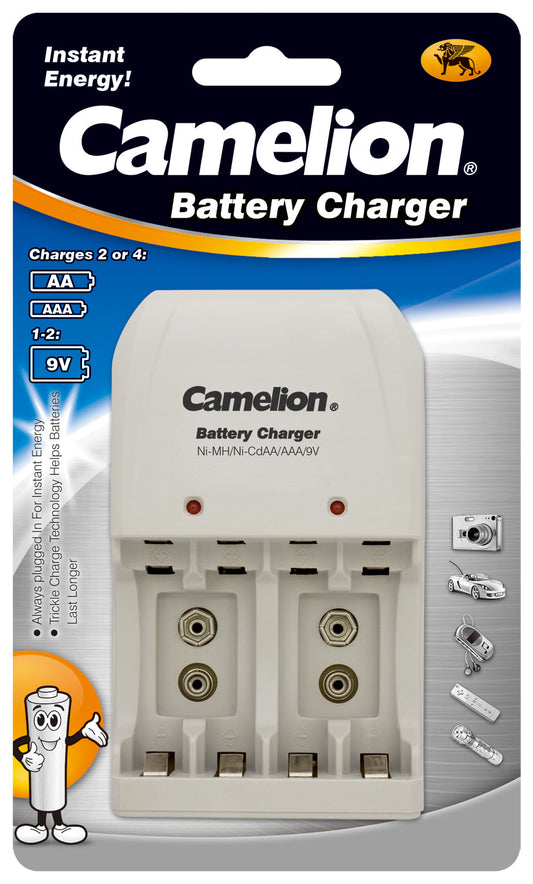 Camelion Overnight Charger AA, AAA & 9V