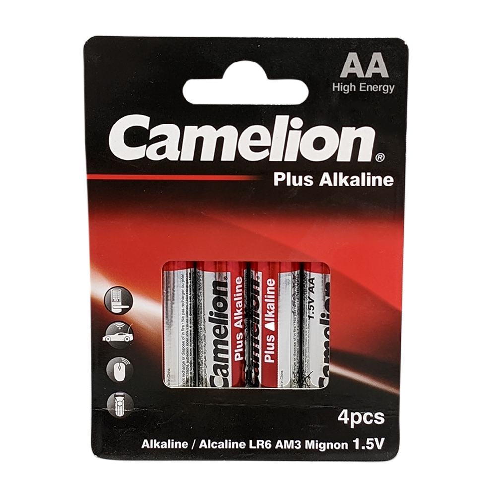 Camelion AA Plus Alkaline Eco Blister Pack of 4