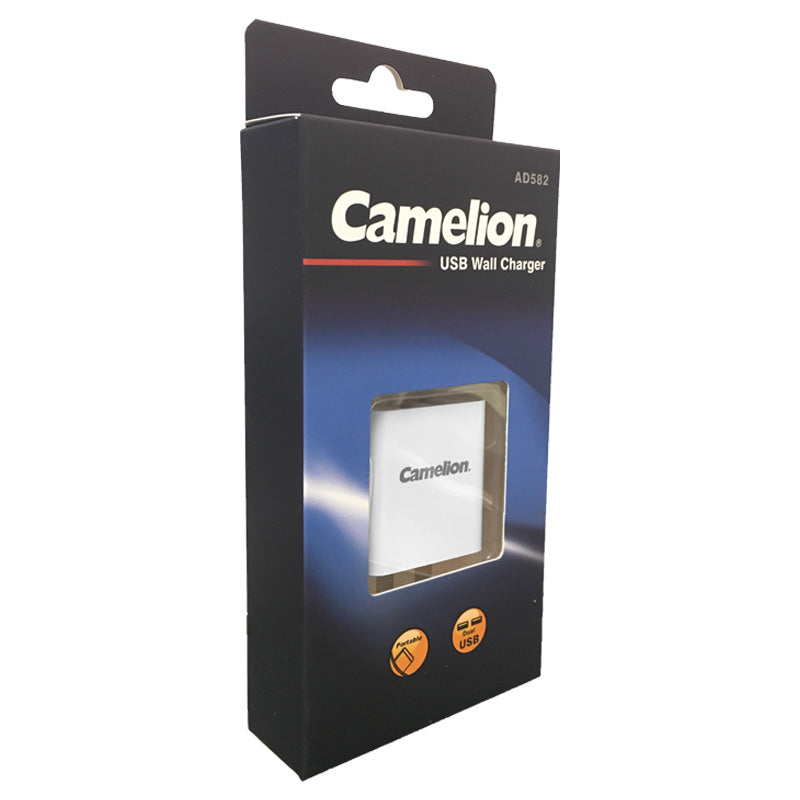 Camelion Dual USB Wall Charger (Retail Box)