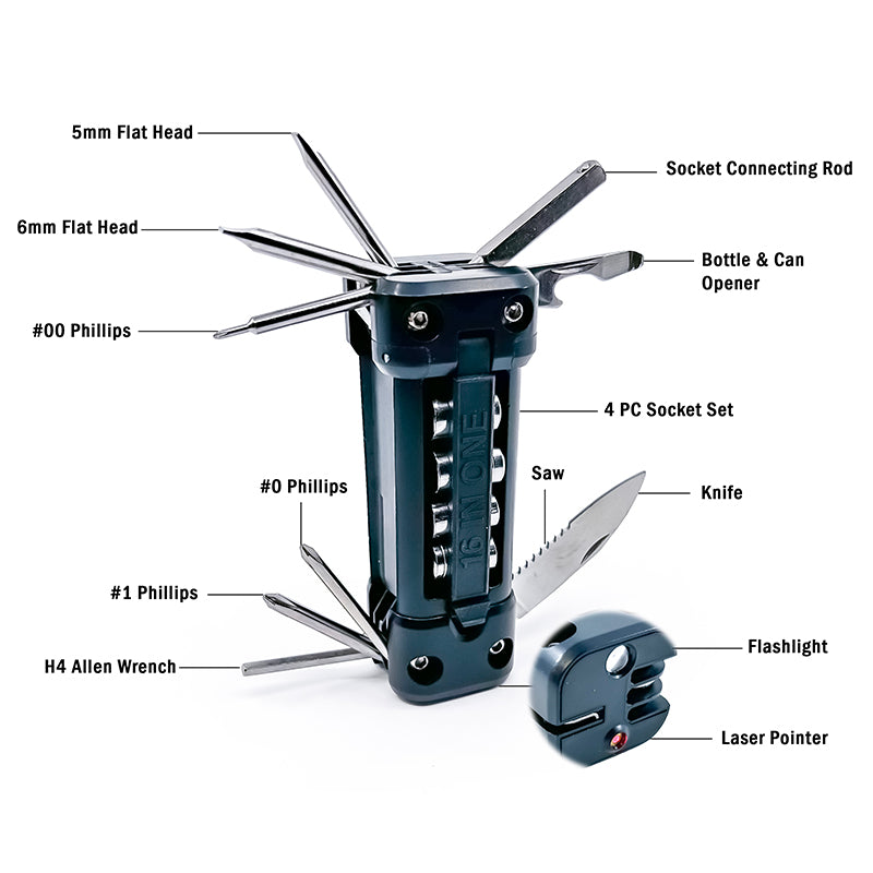 16-In-1 Multi-Tool | 6 Piece Display