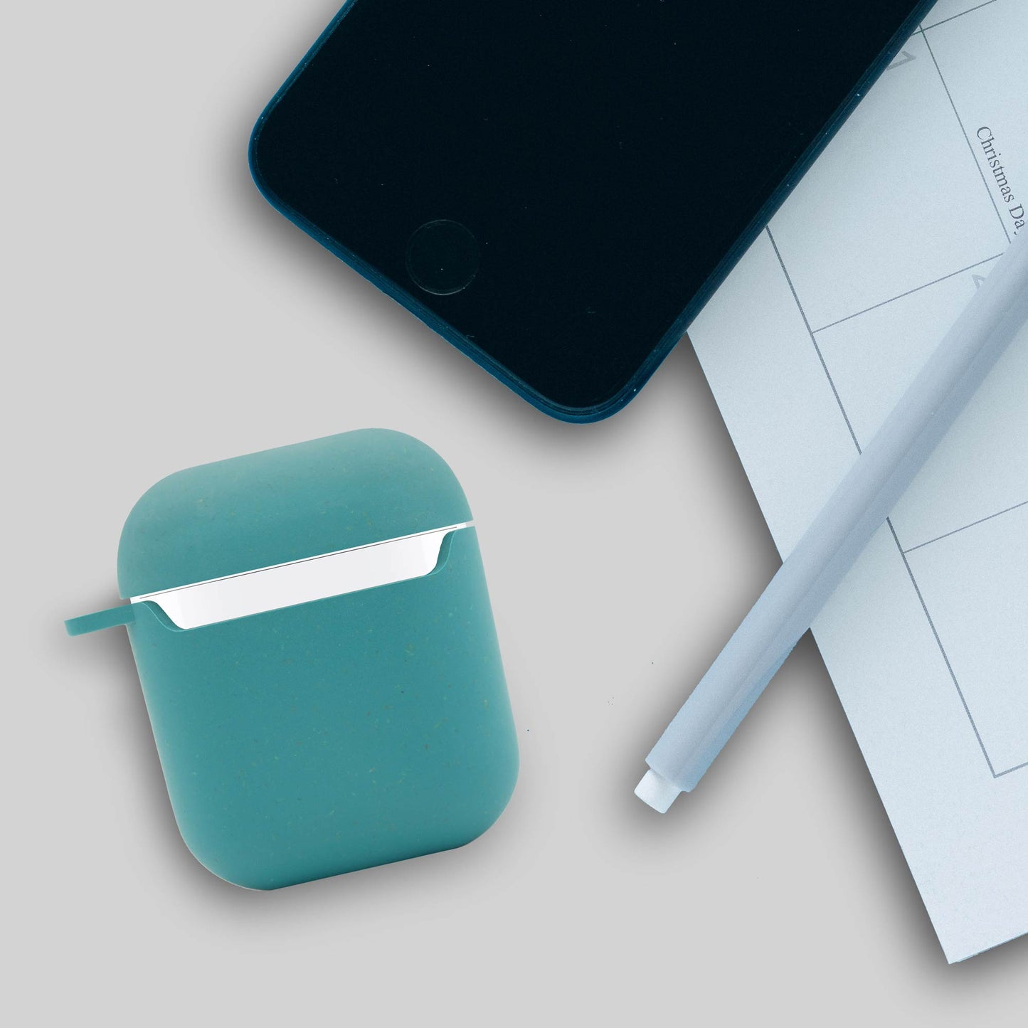 Biodegradable AirPods Case - Ocean Blue