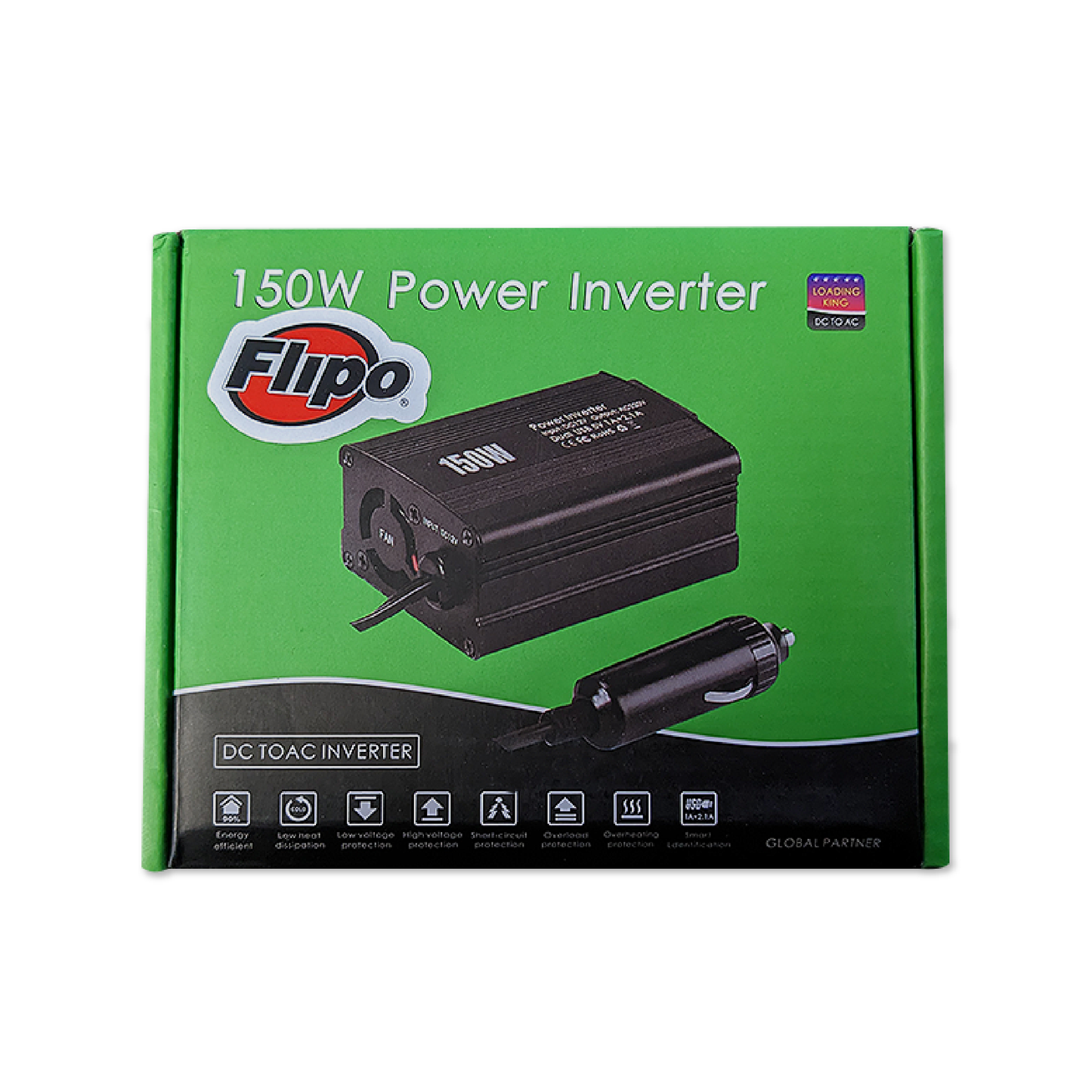 Flipo 150W Power Inverter