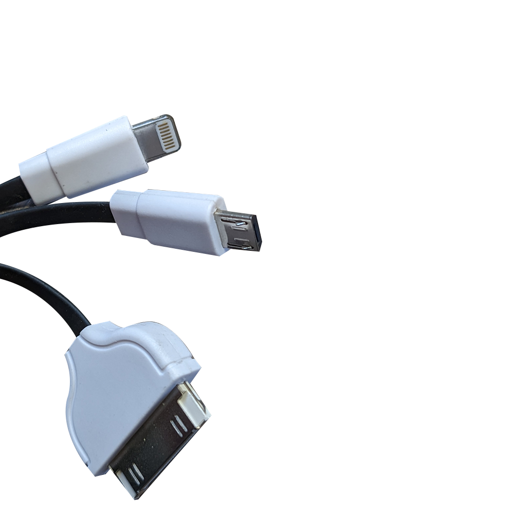 Camelion CDC006 3 In 1 USB, Micro-USB, Lightning Charging Cable Bliste