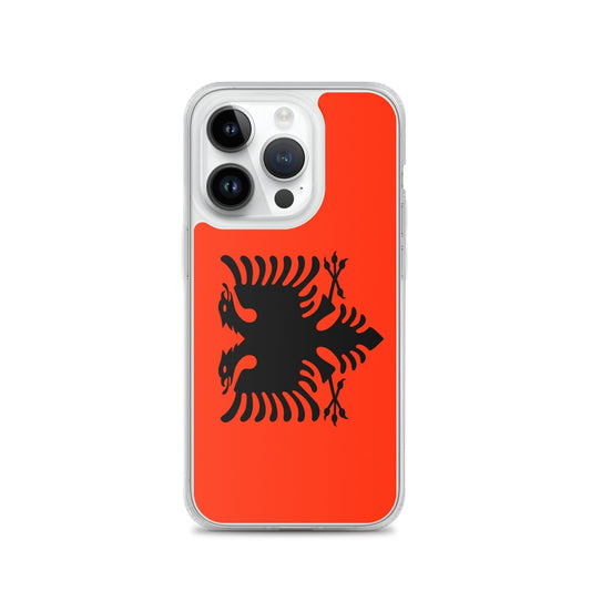 Coque de Télephone Drapeau de l'Albanie