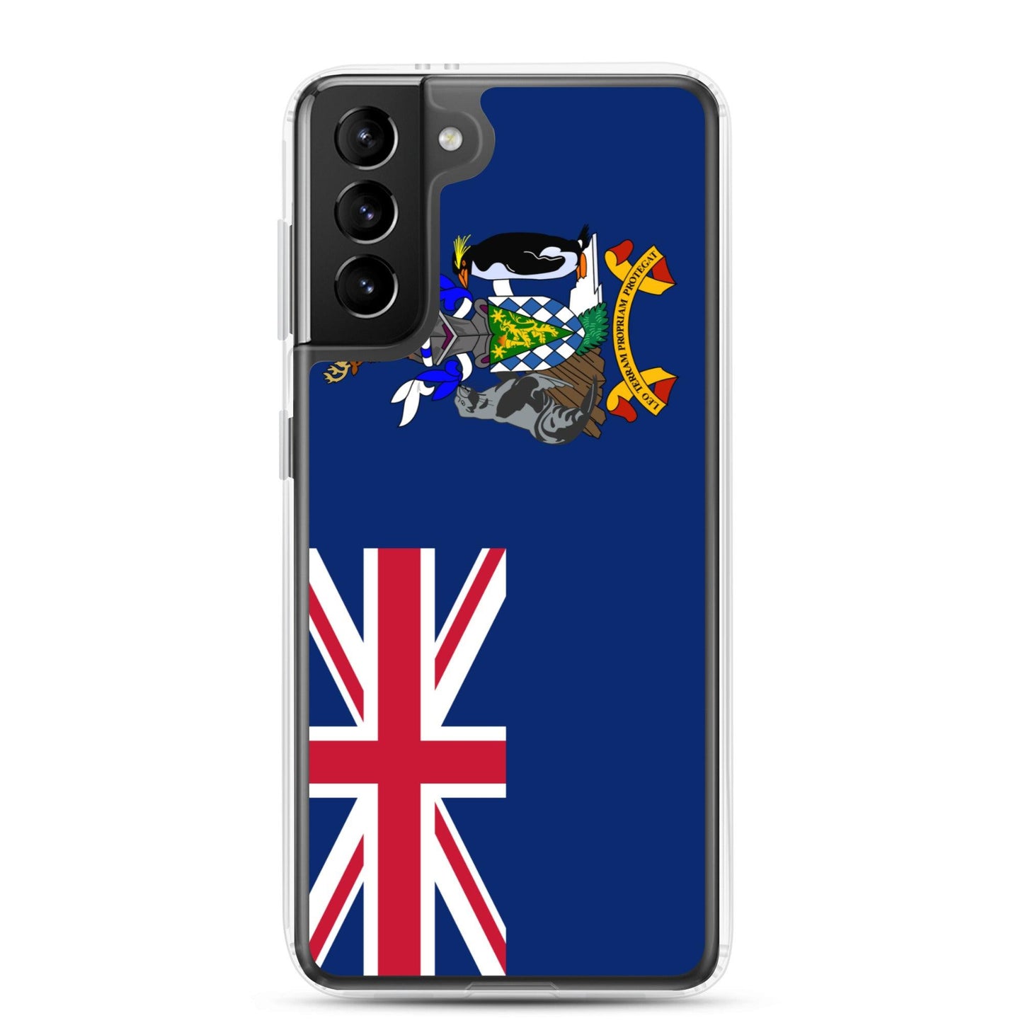 Coque Téléphone Drapeau de la Géorgie du Sud-et-les Îles Sandwich du S