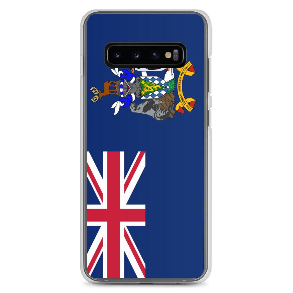 Coque Téléphone Drapeau de la Géorgie du Sud-et-les Îles Sandwich du S