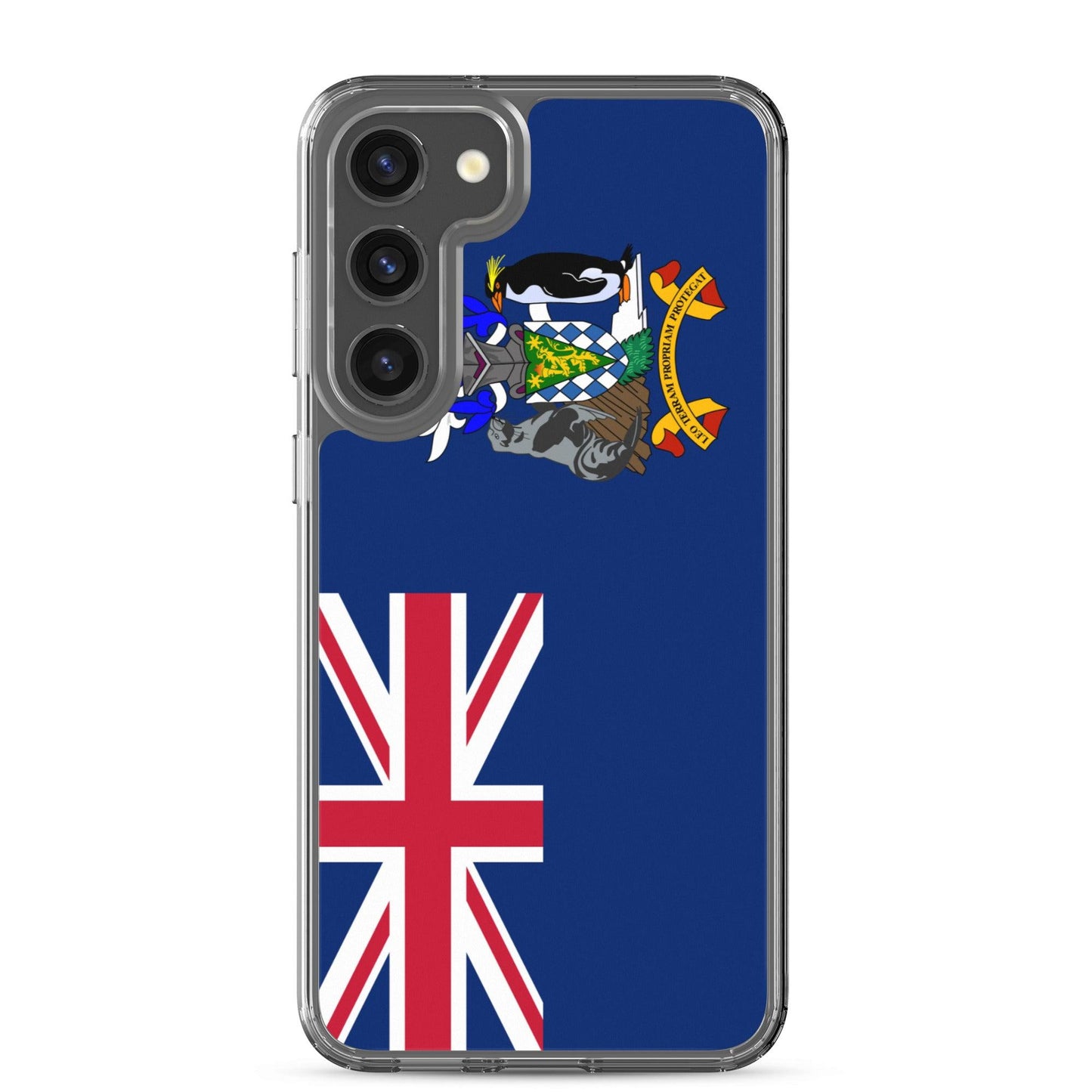 Coque Téléphone Drapeau de la Géorgie du Sud-et-les Îles Sandwich du S