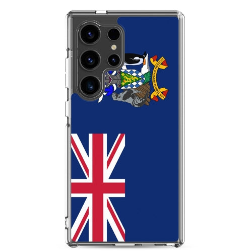 Coque Téléphone Drapeau de la Géorgie du Sud-et-les Îles Sandwich du S