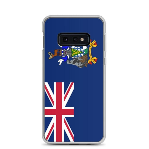 Coque Téléphone Drapeau de la Géorgie du Sud-et-les Îles Sandwich du S