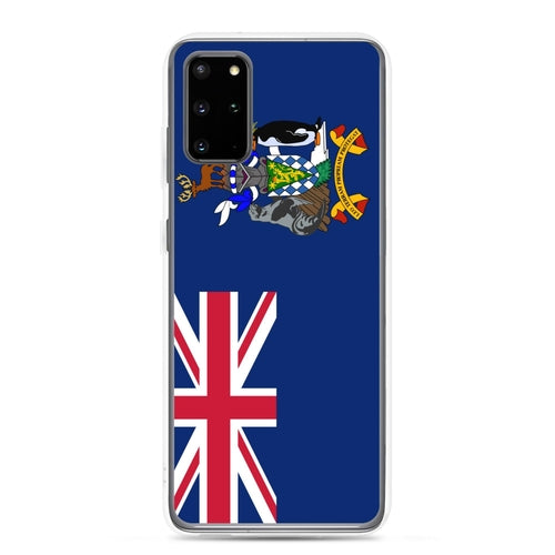 Coque Téléphone Drapeau de la Géorgie du Sud-et-les Îles Sandwich du S