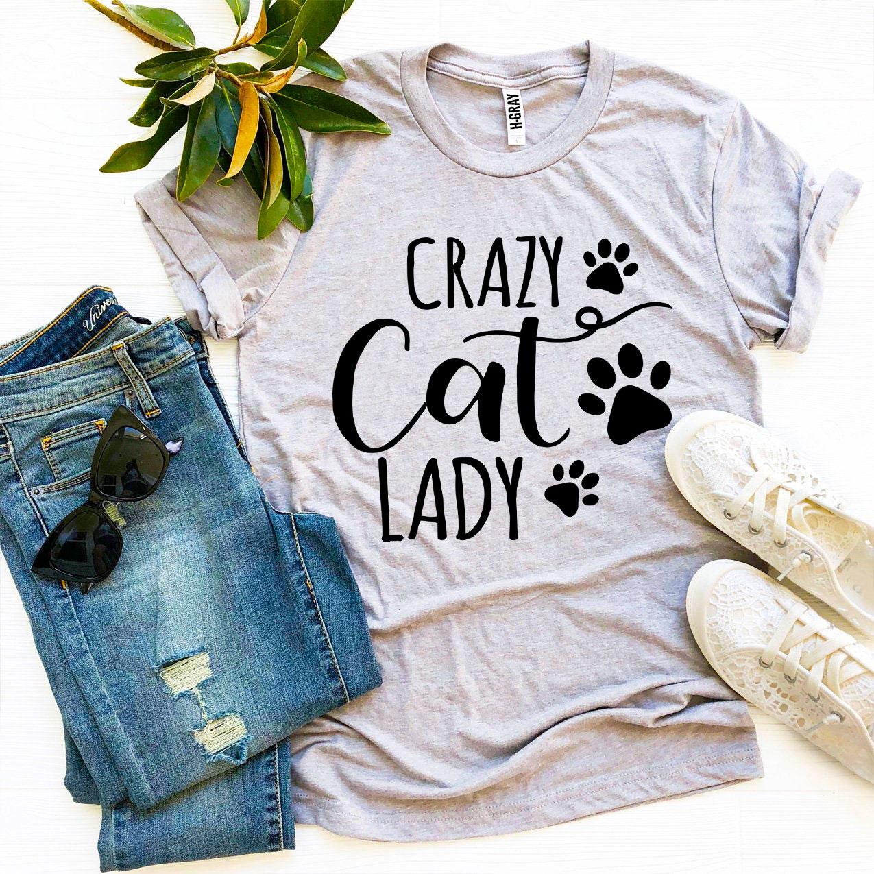 Crazy Cat Lady T-shirt