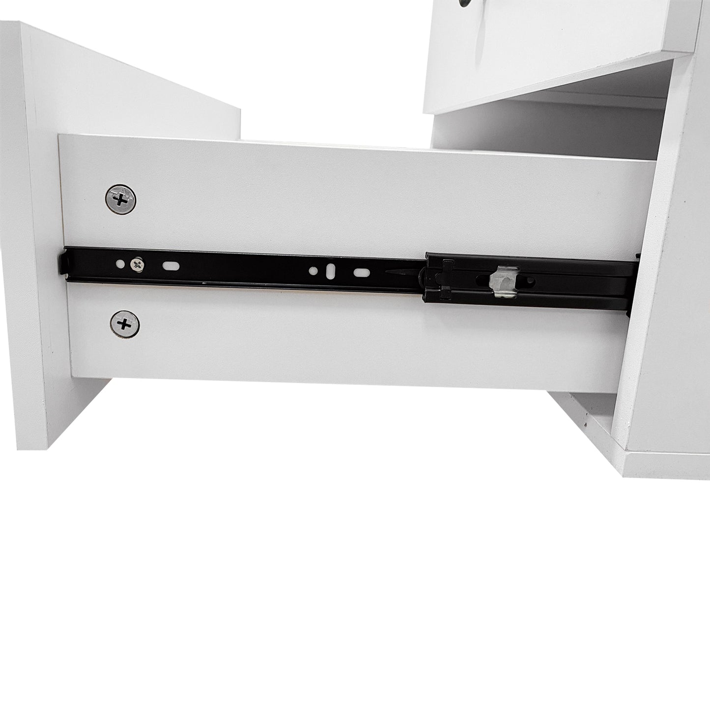 A3 Modular Closet Organizer Open Wardrobe White