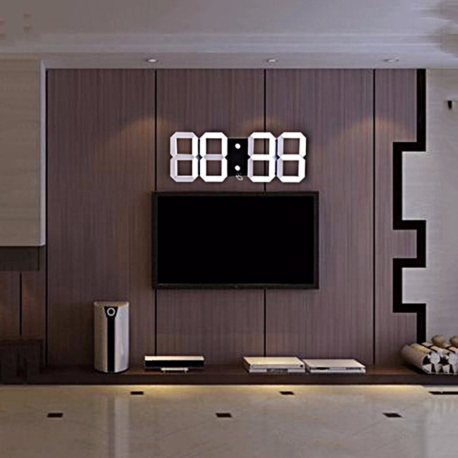 Digital LED Wall Clock